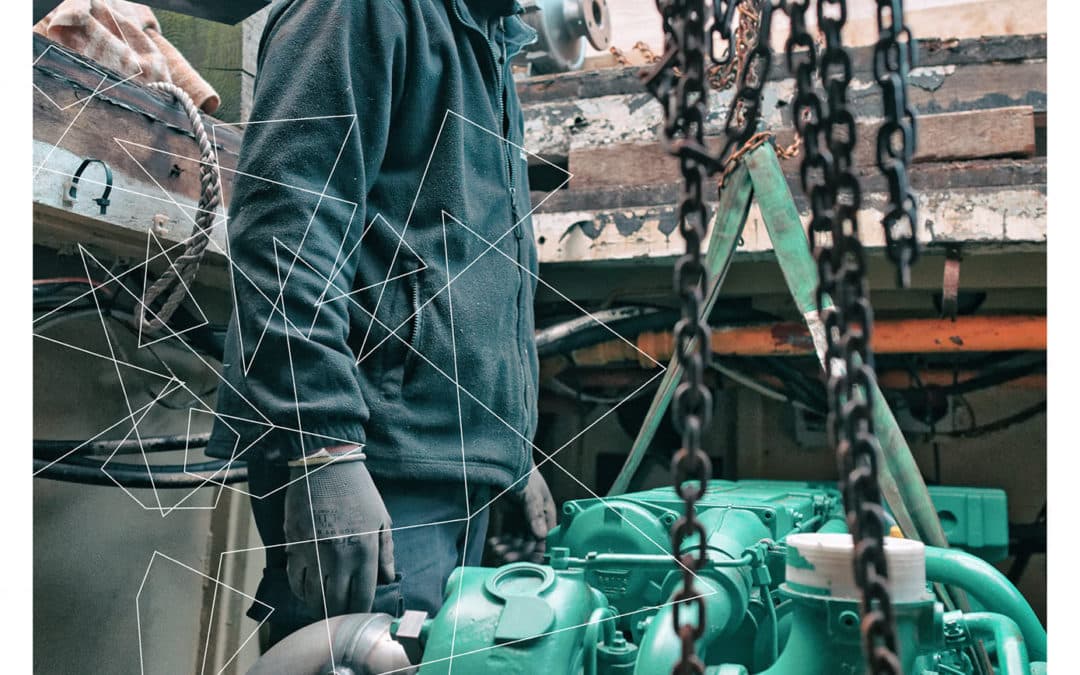 Remotorisation d’un bateau de pêche